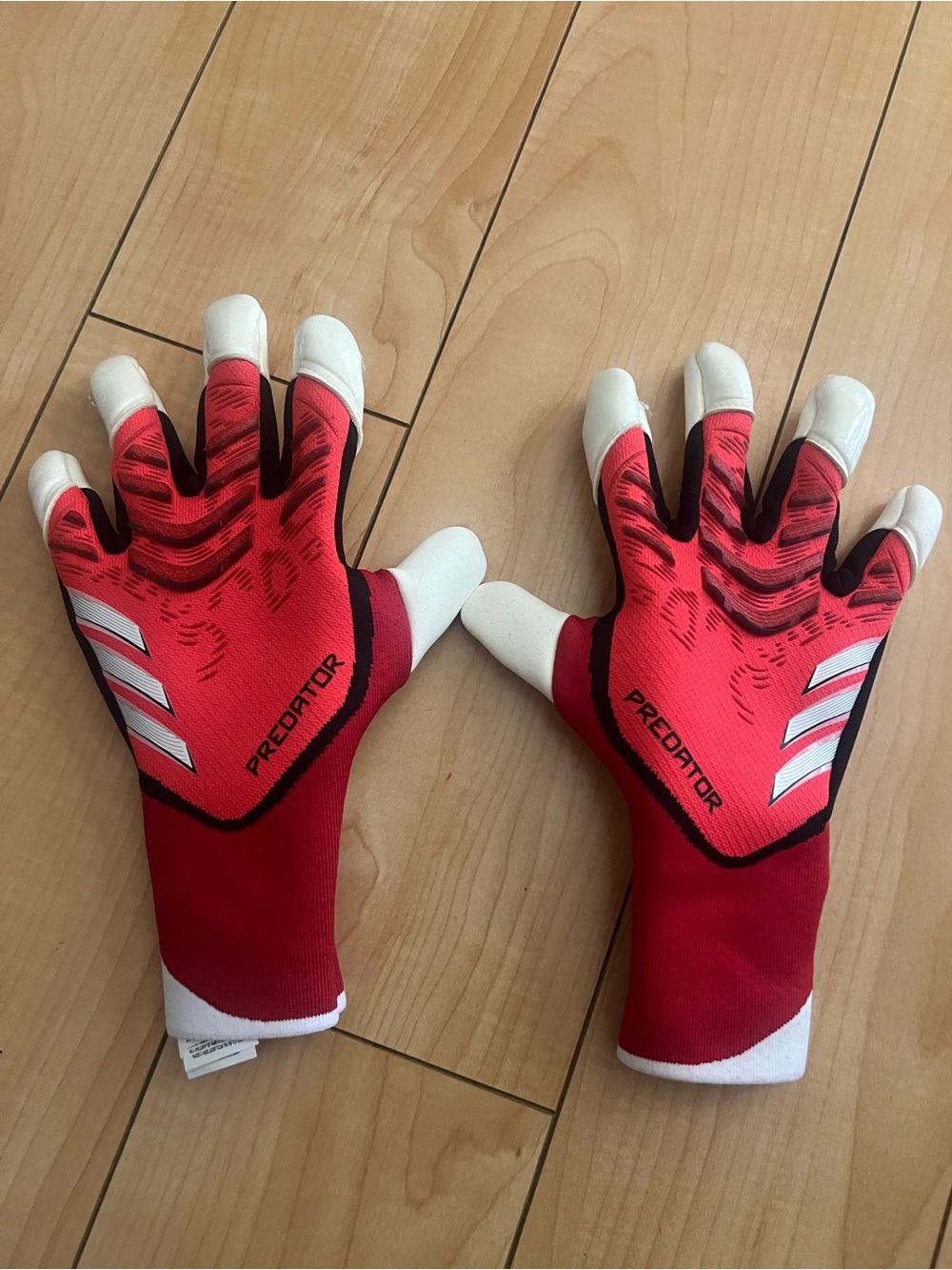 Adidas GK Predator GL PRO Glove Soccer Red Black Goalkeeper Gloves IW6276 Size 7